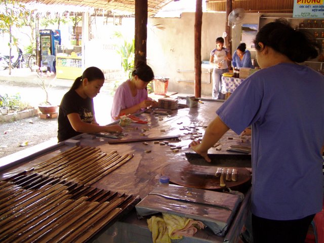 coconut candy production